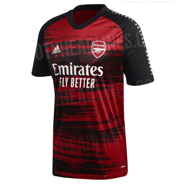 Maillot Football Arsenal Pre Match 2020-21 Rouge
